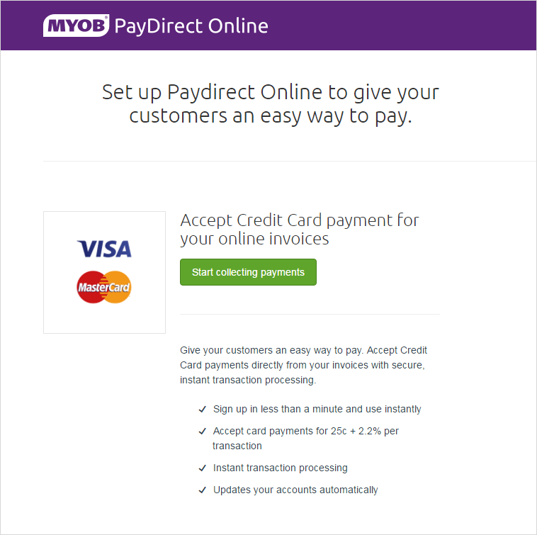 PayDirect online portal