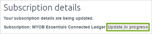 update in progress message update in progress message