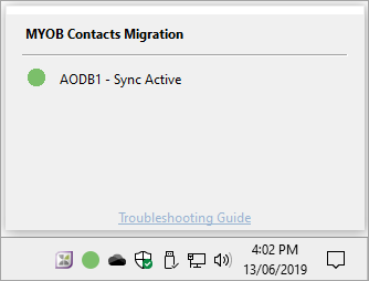 MYOB Contacts Migration icon