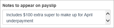 example note on payslip example note on payslip