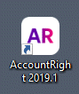 AccountRight 2019.1 desktop shortcut icon