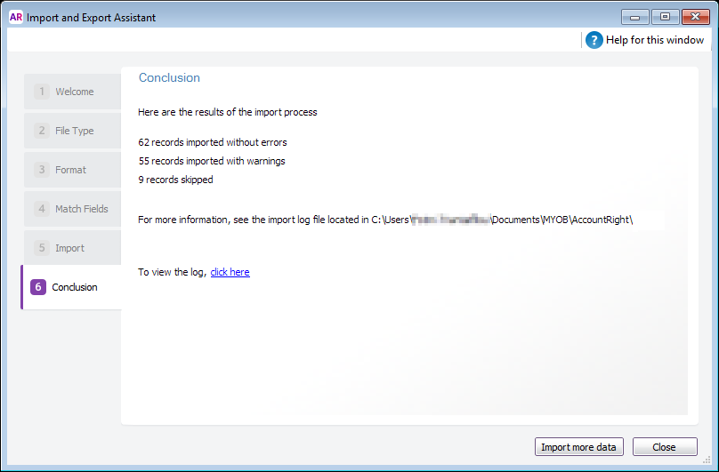 example import conclusion window example import conclusion window