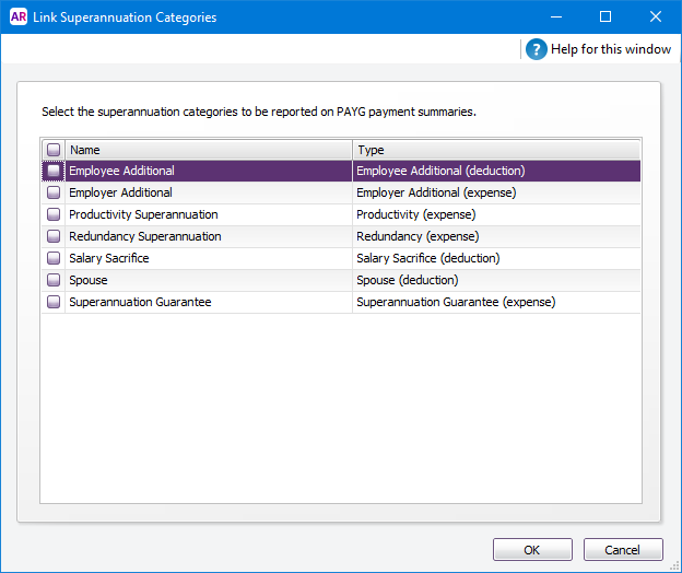 Select the categories related to RESC