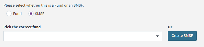 select fund options select fund options